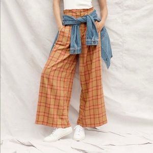 Final price! Anthropologie Maeve Albane Plaid Pant